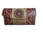 Genuine  Leather Shantiniketan Clutch Bag purse