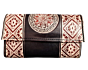 Genuine  Leather Shantiniketan Clutch Bag purse