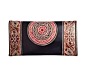 Genuine Leather Shantiniketan Clutch Purse