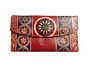 Genuine  Leather Shantiniketan Clutch Bag purse