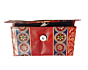 Genuine  Leather Shantiniketan Clutch Bag purse