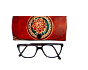 Genuine Leather Designer Shantiniketan Spectacle Case