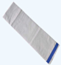 Plain Cream Dhothi with Blue color border 