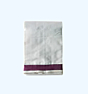 Plain Cream  with Maroon Border Angavastram | Cotton 