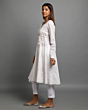 White chikan kurti