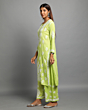 Green Chikan Kurti
