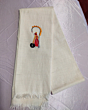 Handloom Lengyen Shawl | Pure White
