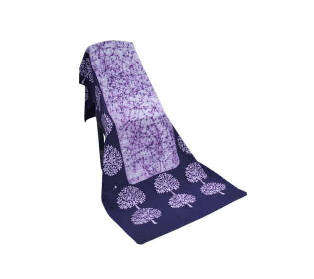 Pure Cotton Hand Batik Dupatta shawl