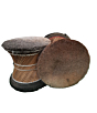Bamboo Mudda Stool set of 2