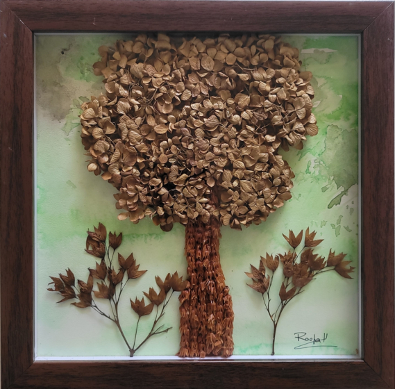 Tree - Home decor  made from dry flowers