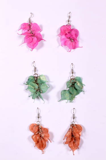 Blooming Elegance Earrings set of 3 Eulticolour