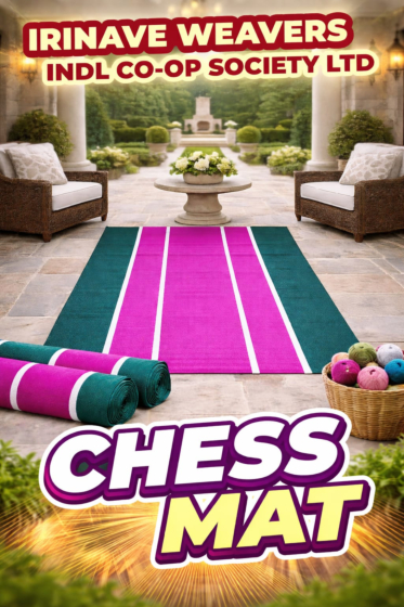Handwoven Chess  Mat