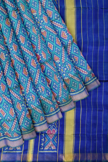 Single Ikkat Patola Silk Saree