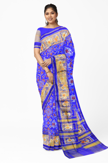 Single Ikkat Patola silk saree