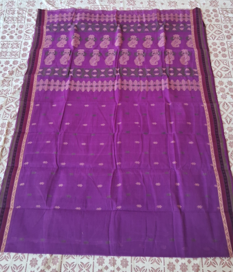 Bengal Cotton Traditional Tangail Saree