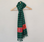 Green Black multicolour Kinnauri stole