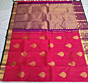 Pink Buta Handmade Silk Saree 05