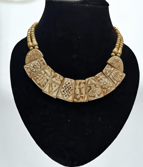Handmade Bonecraft Necklace 