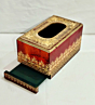 HANDCRAFTED WOODEN TISSUE BOX HOLDER