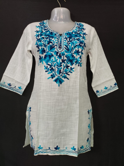 Hand Embroidered Kurti