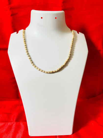 Handcrafted Tulsi Kanthi Mala | 46x1x0.5cm