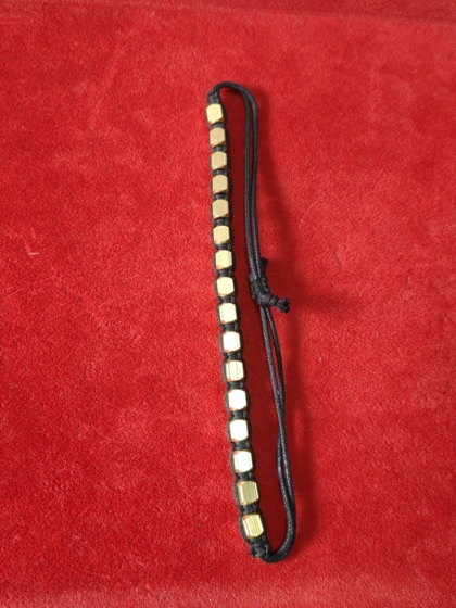 Brass Metal Beads Bracelet for Men