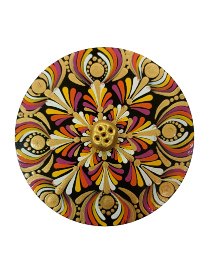 Elegant Mandala Incense Holder | MDF Sheet Design | Acrylic Colors 
