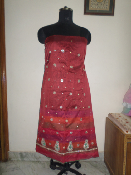 Designer Suit with Gota Patti Work