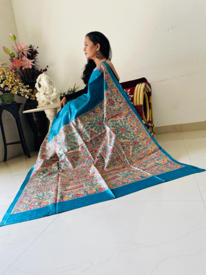 Handloom Printed Saree