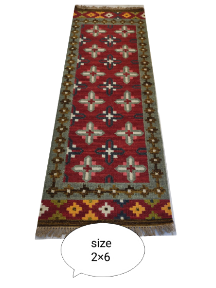 Egyptian  Inspired kilim rug