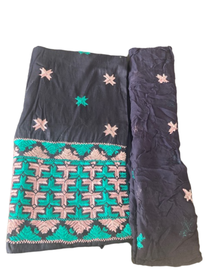 Punjabi Phulkari Handmade Suit for Women