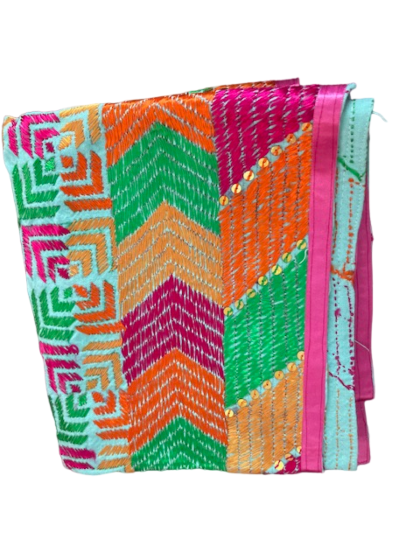 Handmade Phulkari Stole for girls 