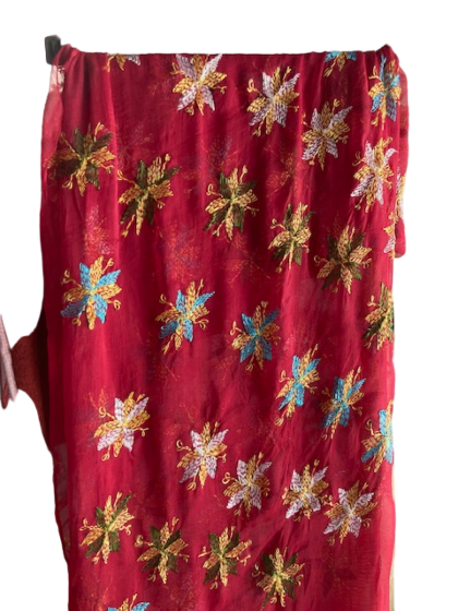 Hand made Half pure Chunni 