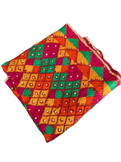 Multicoloured  Stole for Girls 