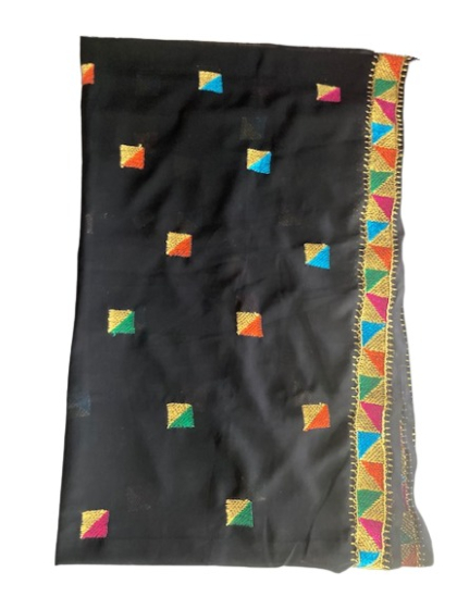 Hand Made Phulkari Saree 