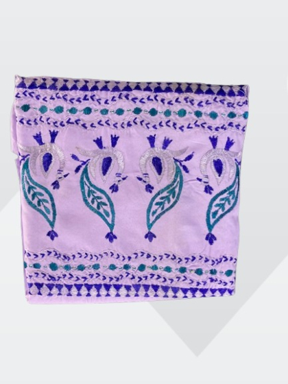 Buy Lavender Color suit with hand work