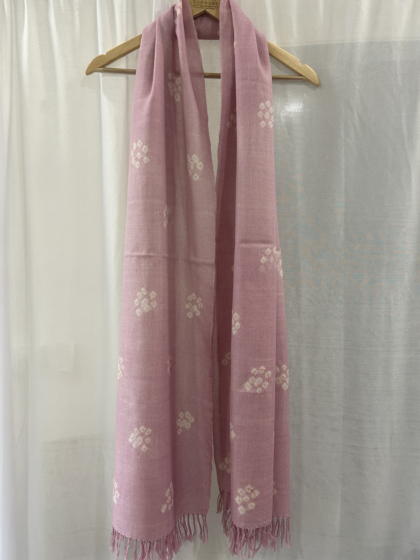 Bandhani Tye Dye Woollen Stole