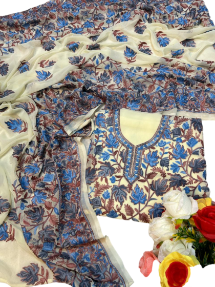 Stylish Cotton Suit Set | Matching Dupatta | Yellow