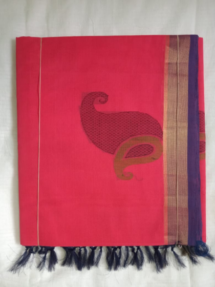 Handloom Cotton Saree VSNHS08