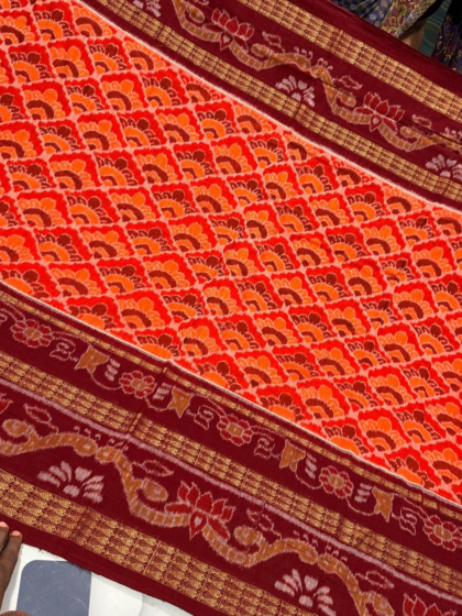 Odisha Ikkat Sambalpuri cotton saree