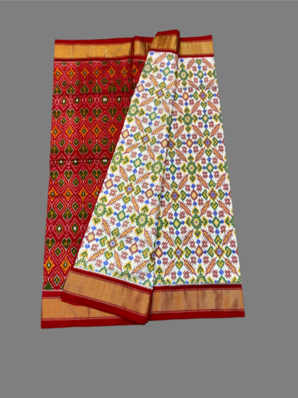 Ikkat Silk Saree