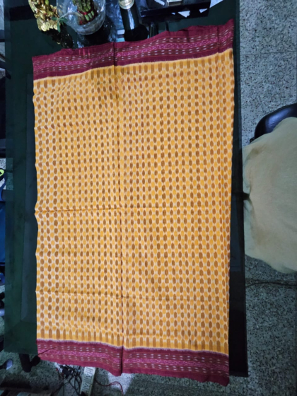 YELLOW PLAIN DHADI BANDHA