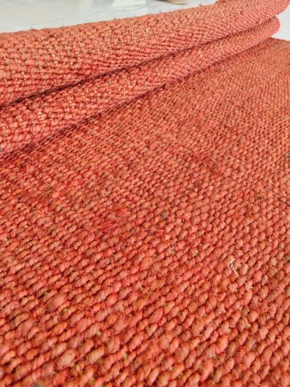 Natural Jute Rug | Handwoven Eco Friendly Area Rug | Rustic Boho Home Decor | Living Room, Bedroom Floor Mat