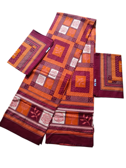 Handmade Printed Cotton Bedsheet 