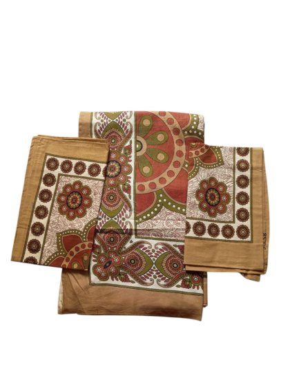 Handmade Printed Cotton Bedsheet