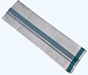 Plain Dhothi with Dark Green Color Border  |  Cream
