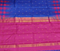 Handwoven Blue Silk Saree
