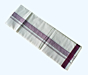Plain Cream  with Maroon Border Angavastram | Cotton 