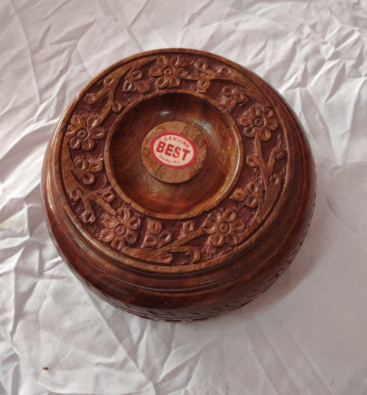 Handcrafted Wooden Multipurpose Box | 4 Inch