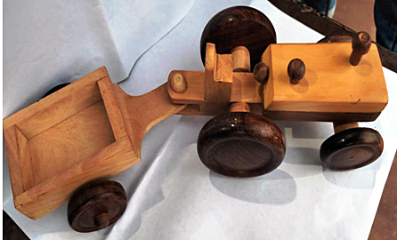 Wooden Tractor Trolley